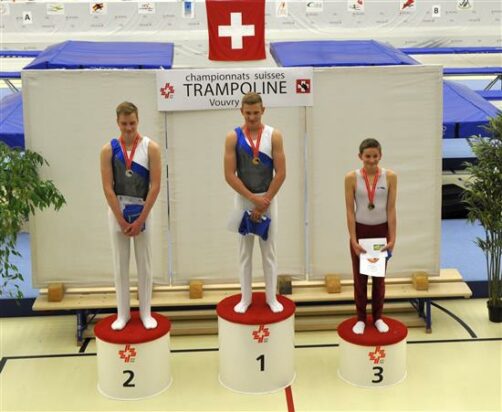 2011 Trampolinriege des STV Möriken-Wildegg an der CH-Meisterschaft / Schweizermeisterschaft im Trampolin