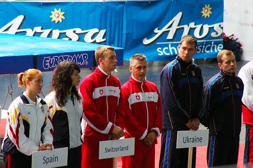 2008 Nissen Cup im Trampolin in Arosa