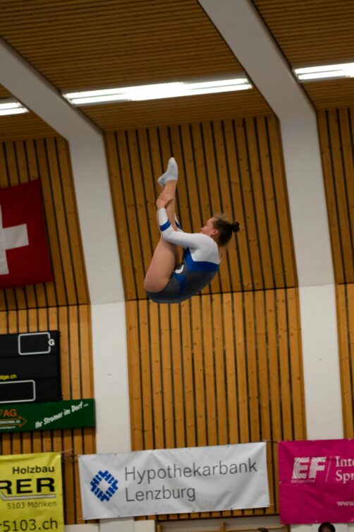 Trampolin-Wettkampf 19. Schloss Cup 2019 in der Sporthalle Hellmatt in Wildegg