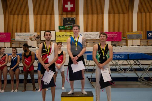 Trampolin-Wettkampf 19. Schloss Cup 2019 in der Sporthalle Hellmatt in Wildegg