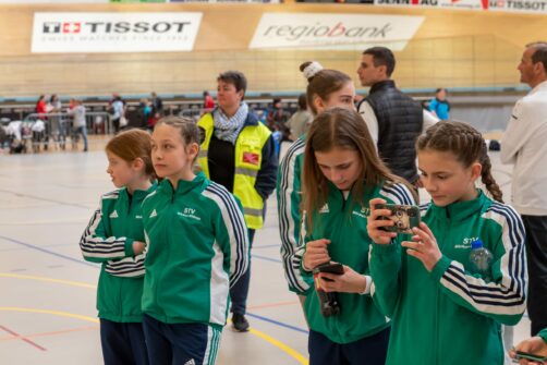2022 Trampolin Wettkampf Grenchner Cup im Tissot Velodom in Grenchen
