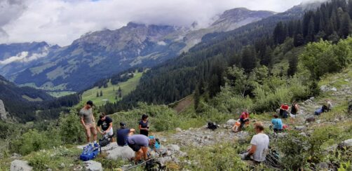 2022 Bergturnfahrt STV Möriken-Wildegg von der Stöckalp hoch zur Melchseefrutt
