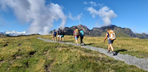 2022 Bergturnfahrt STV Möriken-Wildegg von der Stöckalp hoch zur Melchseefrutt