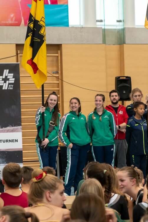 Trampolin Möriken-Wildegg an der Schweizermeisterschaft Jugend im Vereinsturnen in Lausanne