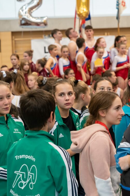 Trampolin Möriken-Wildegg an der Schweizermeisterschaft Jugend im Vereinsturnen in Lausanne